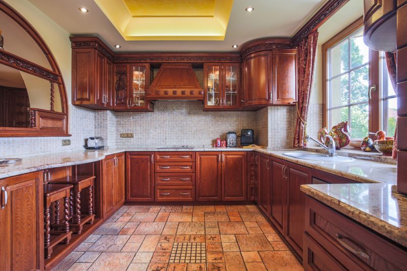 Kitchen Cabinet Staining in Bloomington, IN